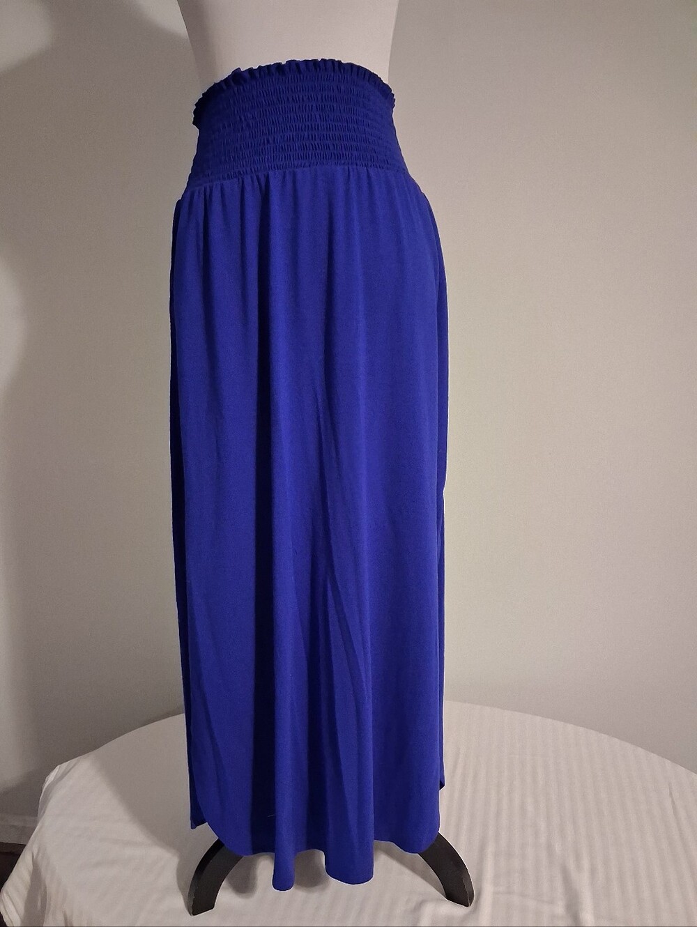 Blue Maxi Skirt Size 2X - Picture 2 of 10